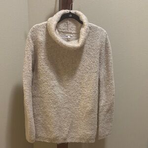 Sonoma Cozy Cream Cowl Neck Sweater